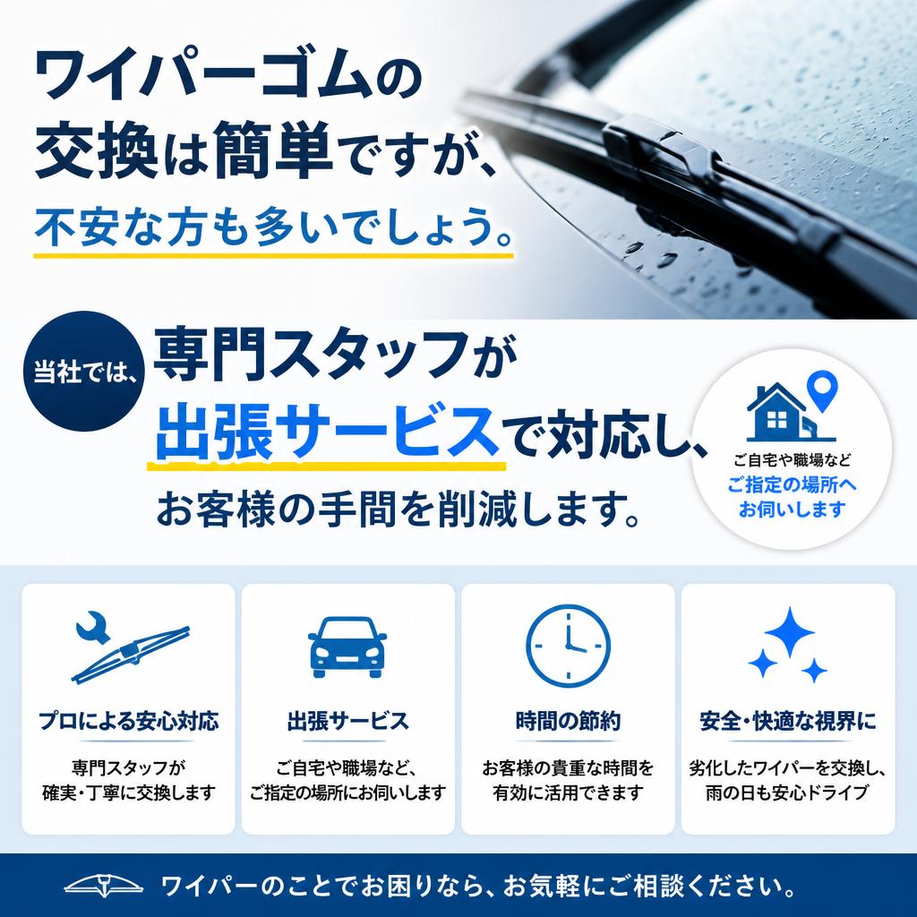 交換方法とプロのサポート