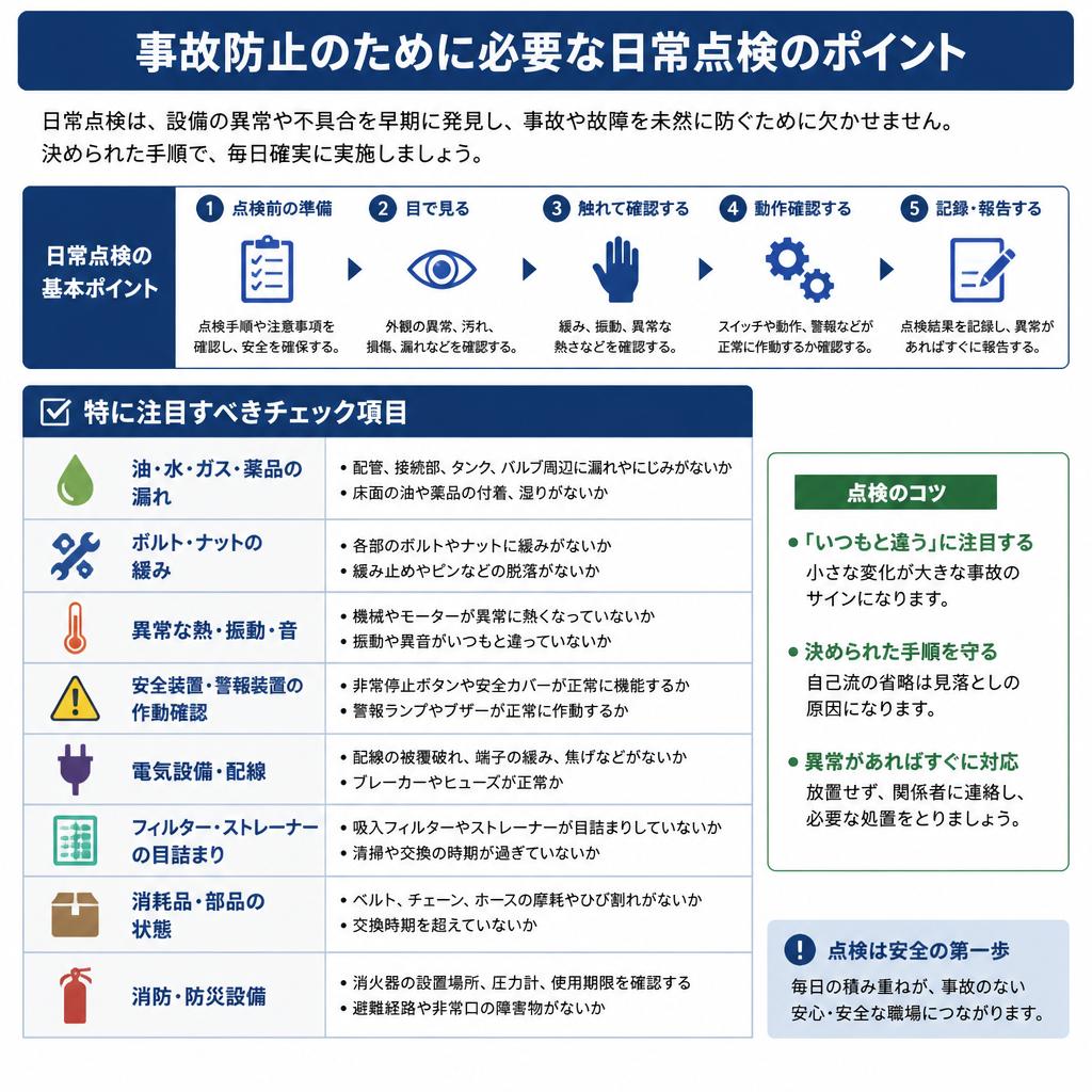 日常点検のすすめ